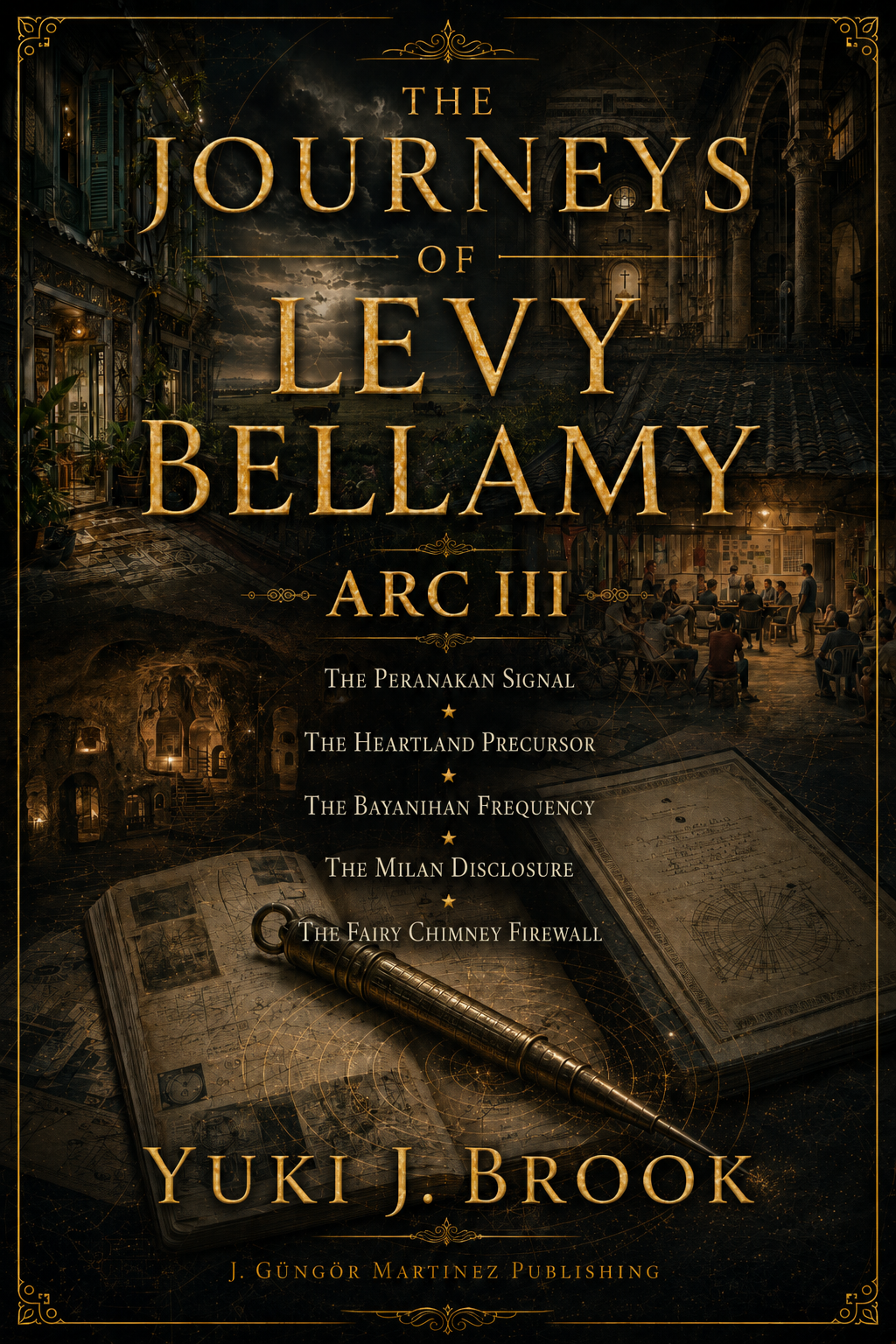 Cover of The Journeys of Levy Bellamy: Arc III by Yuki J. Brook.
