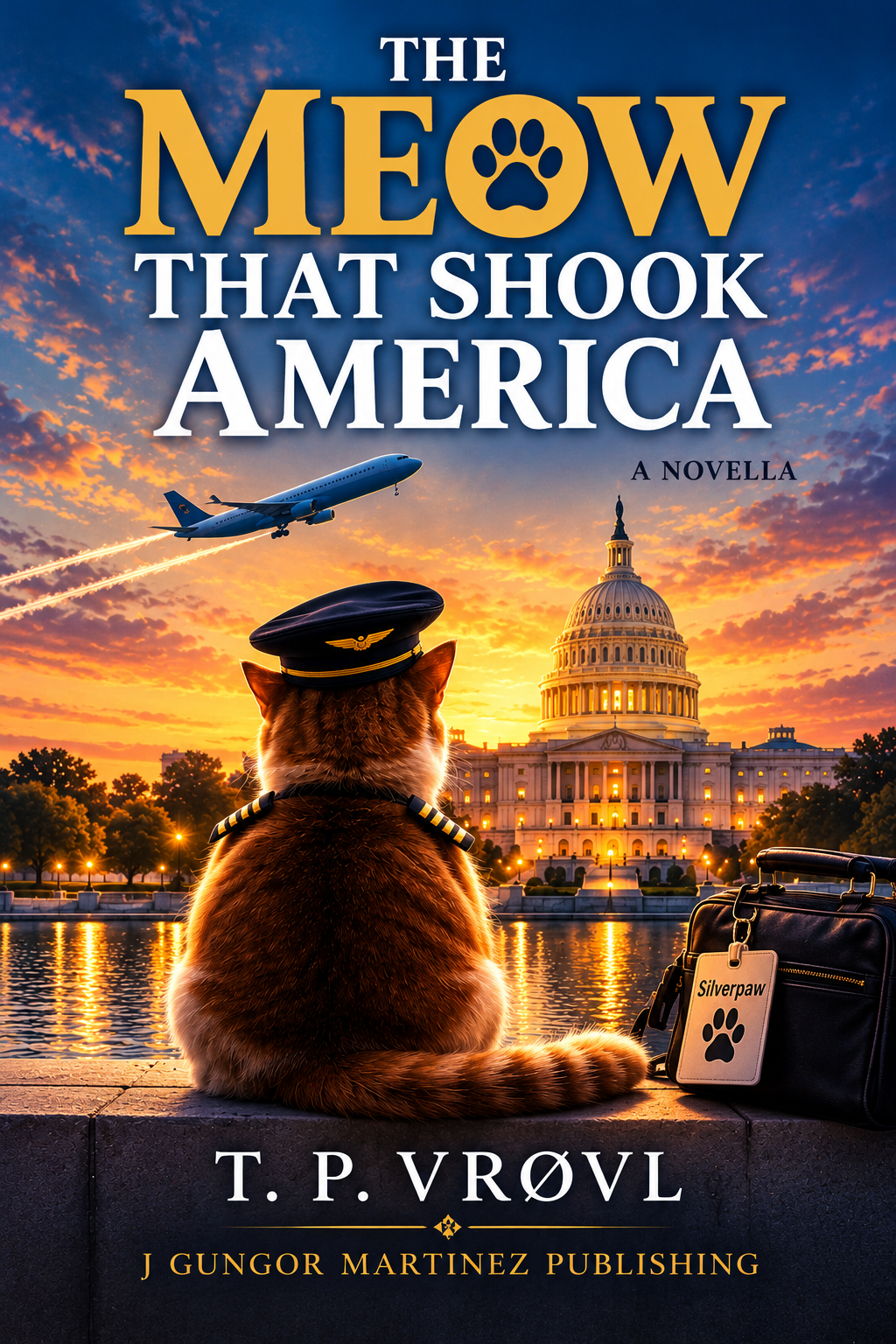 Cover of The Meow That Shook America by T. P. Vrøvl