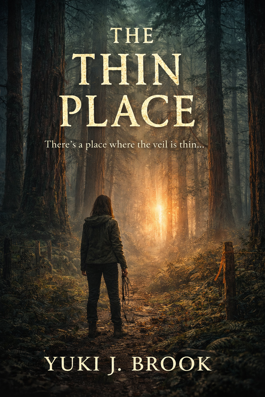 Cover of The Thin Place by Yuki J. Brook.